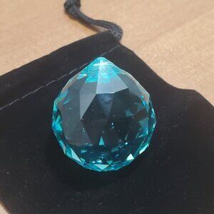 Swarovski Strass Crystal Ball 30mm Antique Green